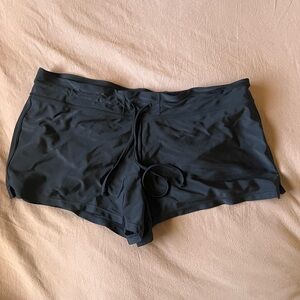 Kona Sol Women's Black Swim Shorts